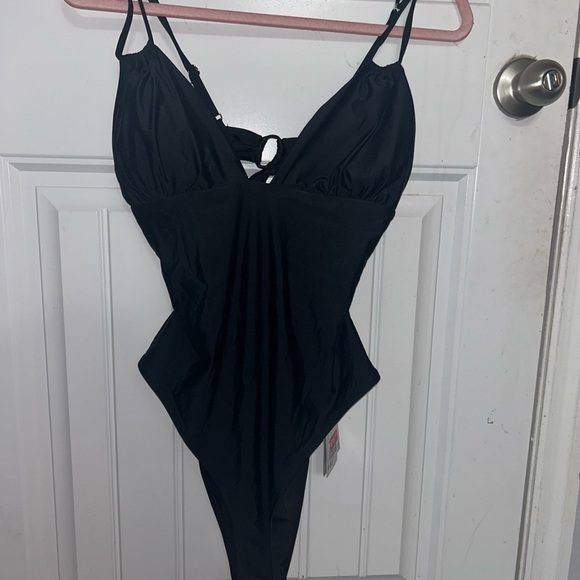 Black Swim Suit. Size: Large - Picture 1 of 3